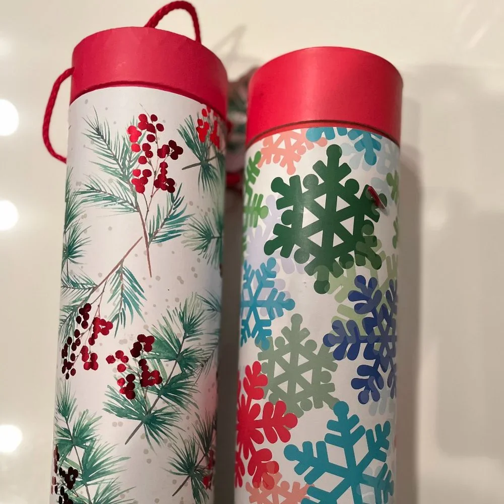 Wine Gift Containers / Set‎ of 2 (new / party supplies)